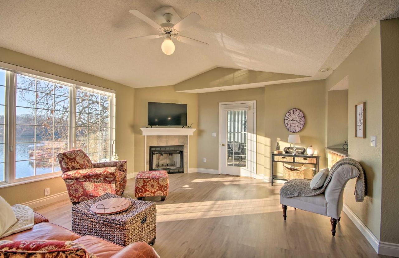 Waterfront Townhome With Private Dock And Lake Views Ozarks-See Exterior foto