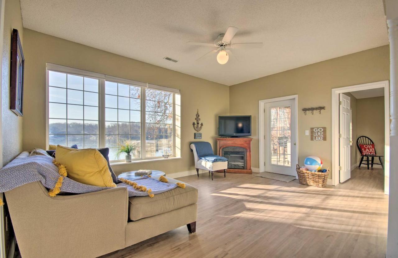 Waterfront Townhome With Private Dock And Lake Views Ozarks-See Exterior foto